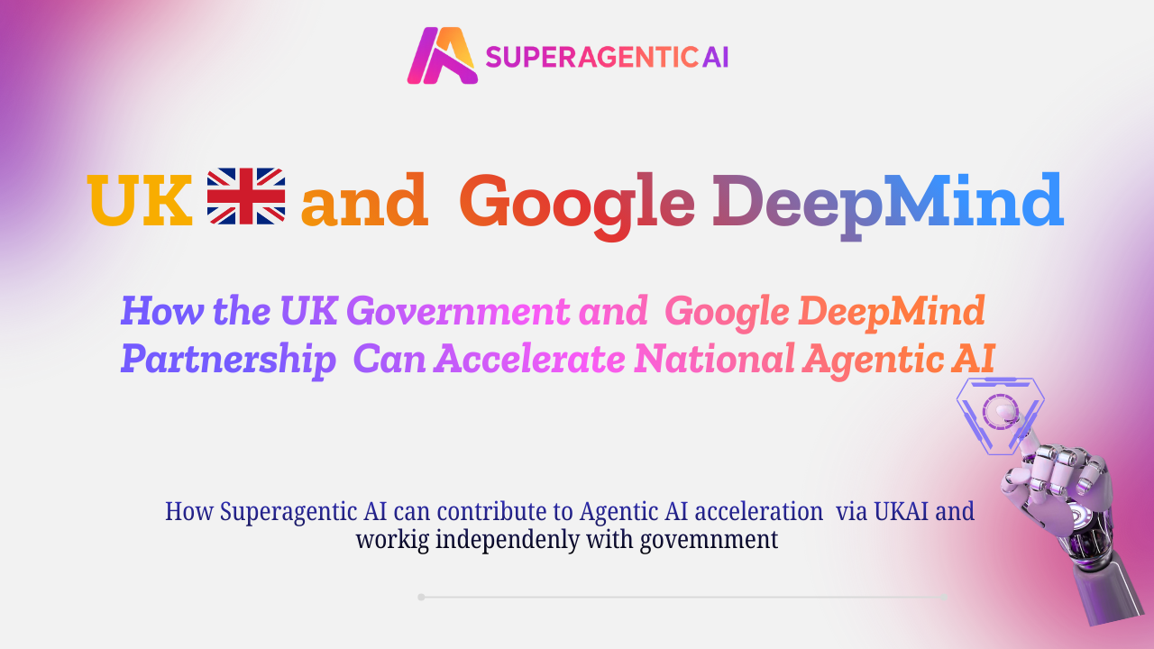 How the UK Government and Google DeepMind Partnership Can Accelerate National Agentic AI