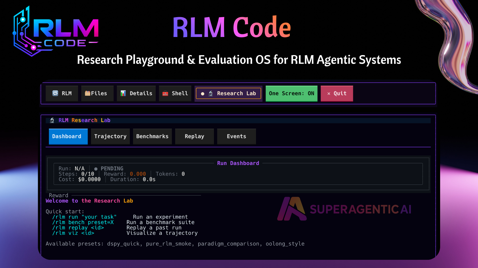RLM Code Research Lab
