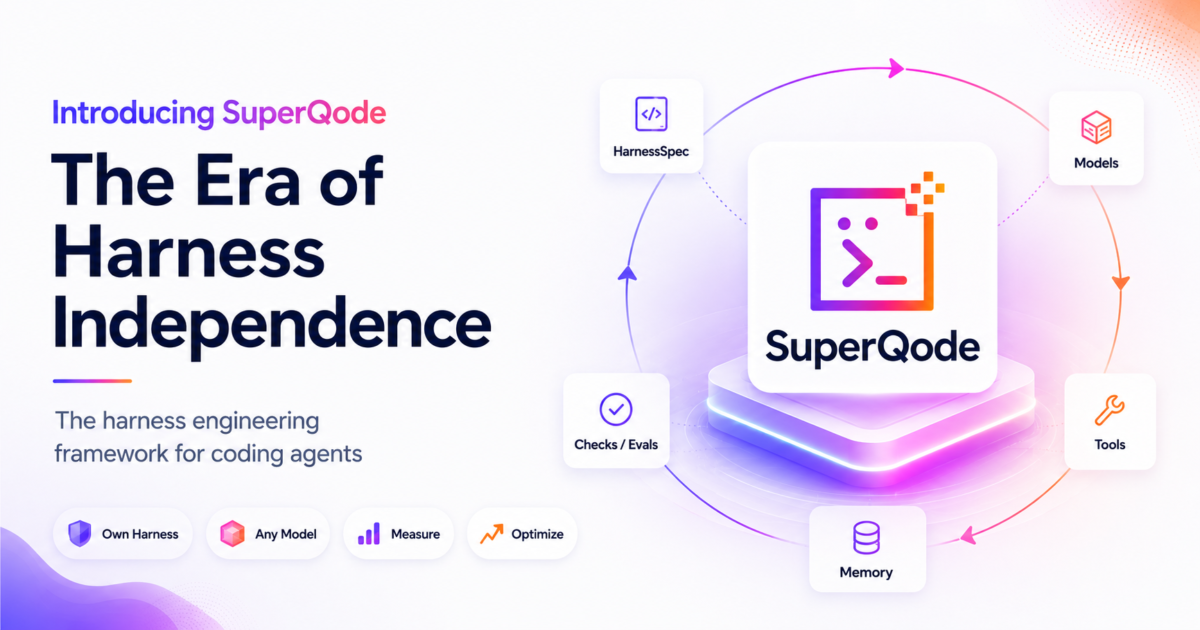 Introducing SuperQode: The Era of Harness Independence and Self Harness Engineering